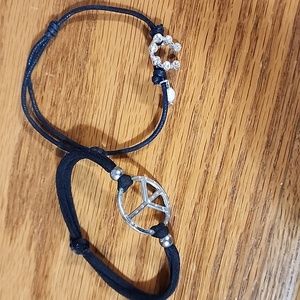 Set of two adjustable Bracelets
